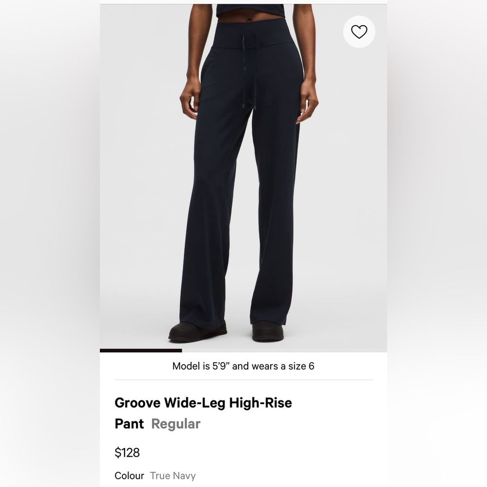 Lululemon Groove Wide Leg